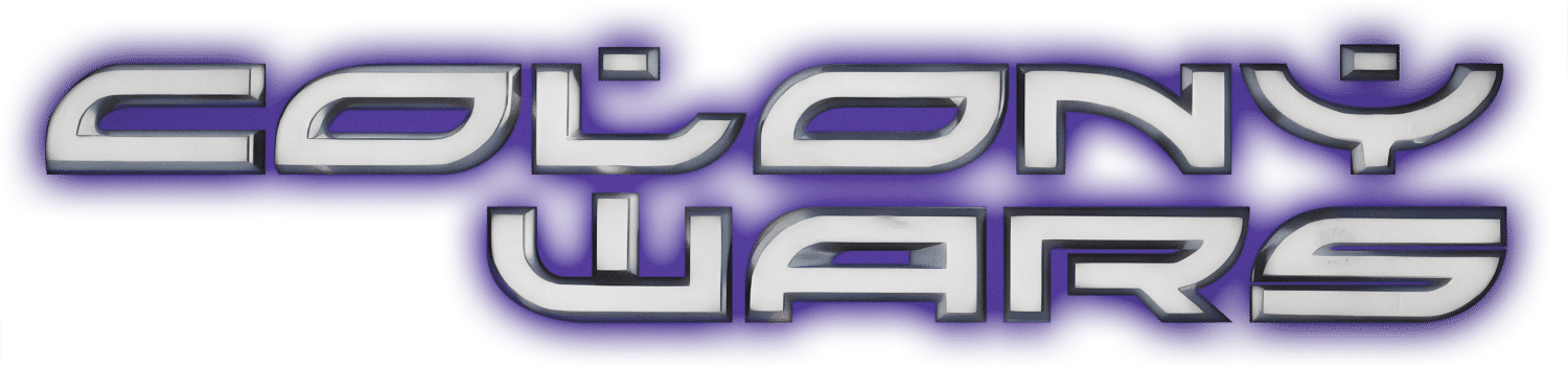 Colony Wars logo for Playstation